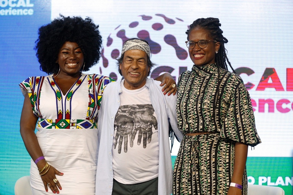 Carla Akotirene, Ailton Krenak e Djamila Ribeiro