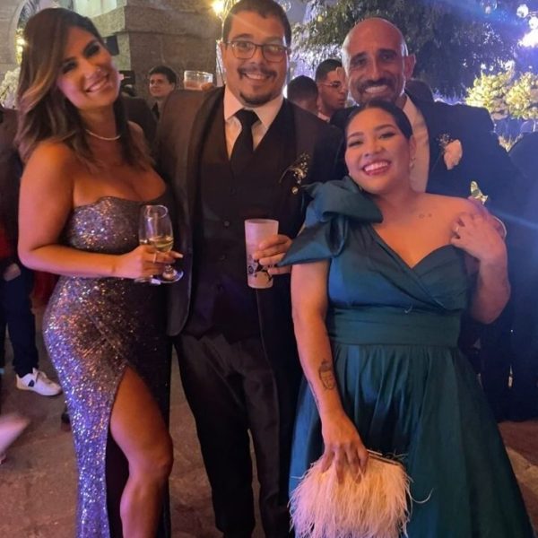 Ayesca Massaia, Louiz Carlos, Igor Pitasi e Eliza Piquet (irmã de Louiz).