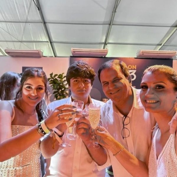 O prefeito Eduardo Paes e a sua família no Belmond Copacabana Palace (RJ)