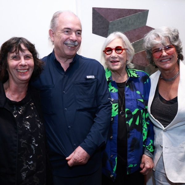 Regina Barros, Aloizio Mercadante, Maria Bonomi e sua companheira, Lena Peres