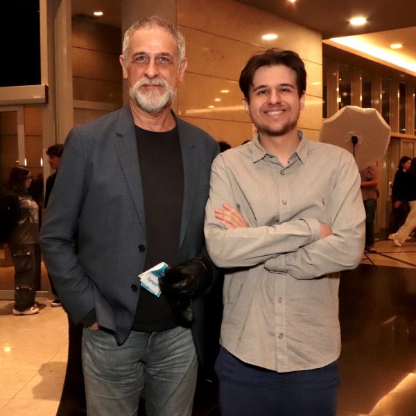 Oscar Quiroga e o filho Henrique