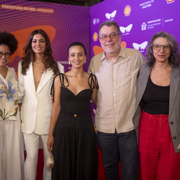 Yasmin Thayná, Sophie Charlotte, Gabriela Correia, Jorge Furtado e Nora Goulart