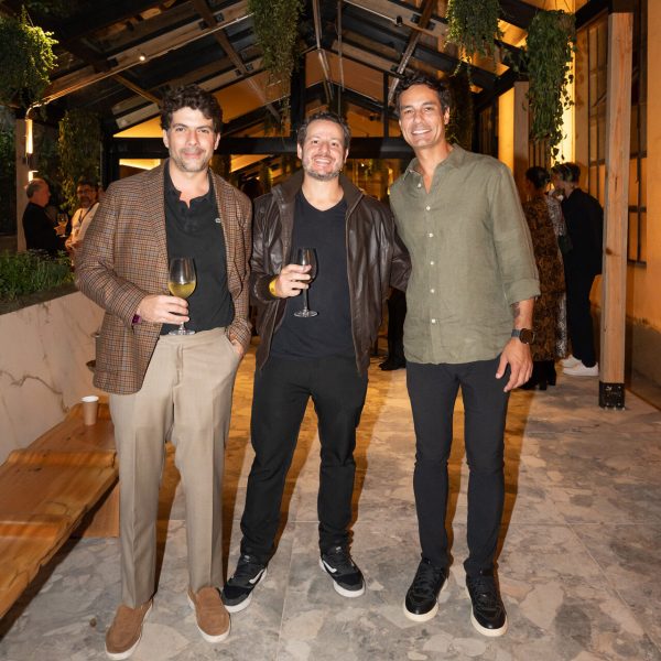 José Rocha, César Sallum e Felipe Savase