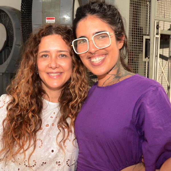 Adriana Varejão e Marcela Cantuária