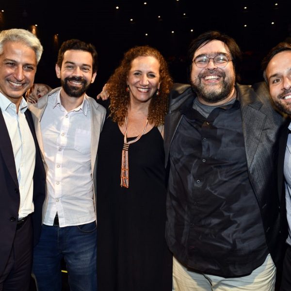 Alessandro Molon, Leonardo Giordano, Jandira Feghali, Eduardo Barata e Marcelo Calero