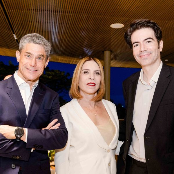 Alex Lago, Liège Monteiro e Luiz Fernando Coutinho