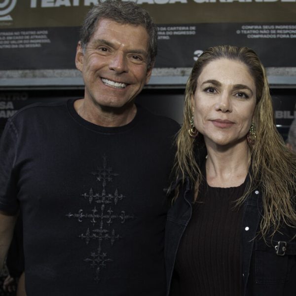 O casal Alexandre Accioly e Renata Padilha