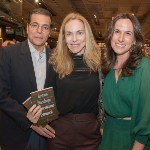 Ali Kamel, Patricia Kogut e Leticia Binenbojm