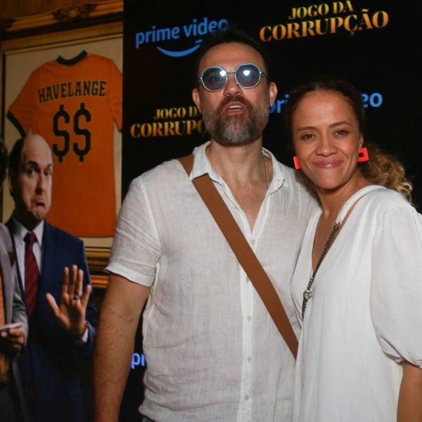 Alex Nader e Aline Borges