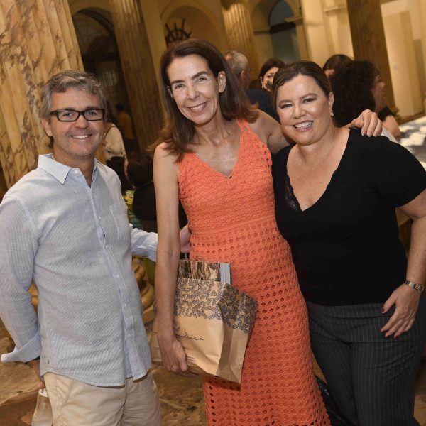 André Simões, Mariana Werneck e Cássia Bomeny