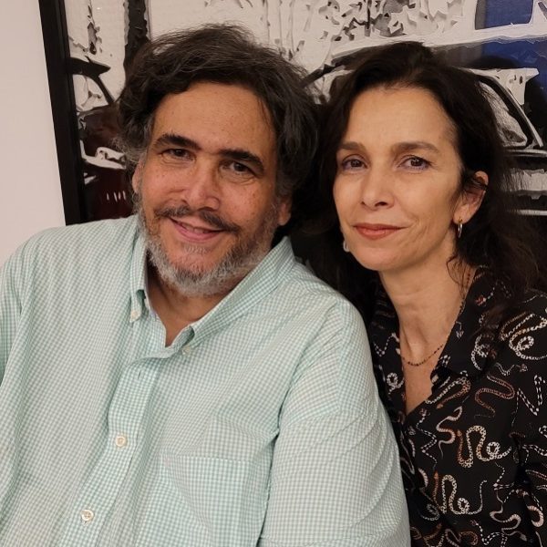 Antonio Neves da Rocha e Letícia Monte