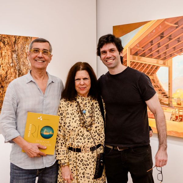 Artur Fidalgo Vanda Klabin e Danilo Ribeiro