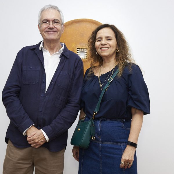 Lauro Cavalcanti e Beatriz Milhazes