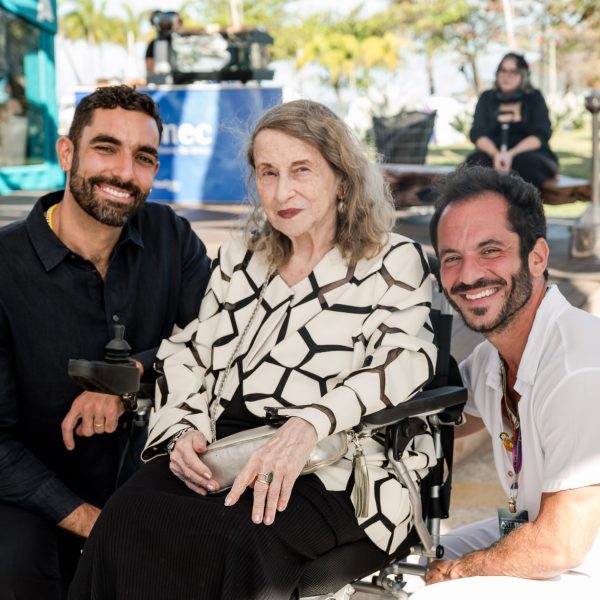Bernardo Mosqueira, Anna Bella Geiger e Roched Seba