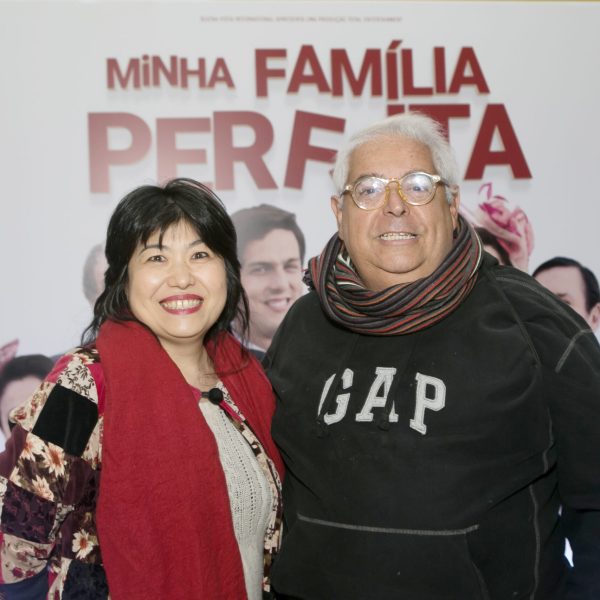 Os chefs Luci Ikeda e Carlos Ribeiro