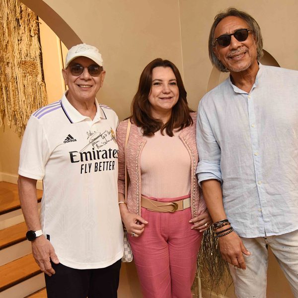 Caco Borges, Rosa Maria Tavares e Youssef Bin Salamia