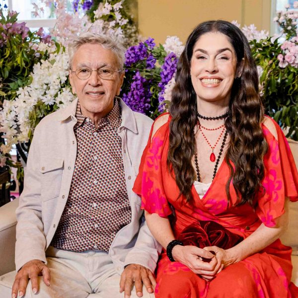 Caetano Veloso e Paula Lavigne