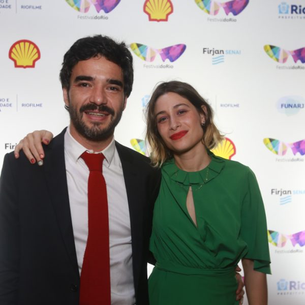 Caio Blat e Luisa Arraes