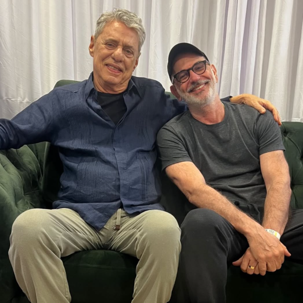 Chico Buarque e Mario Canivello