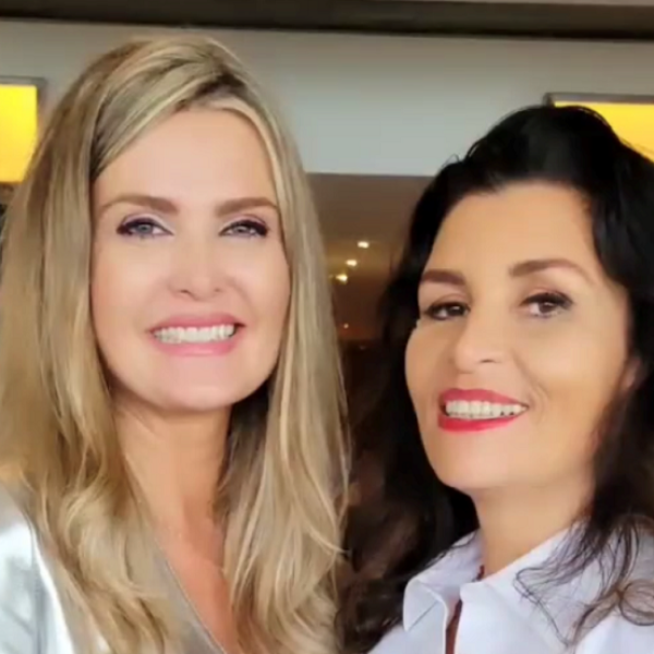 Cintia de Almeida e Dominique Magalhães