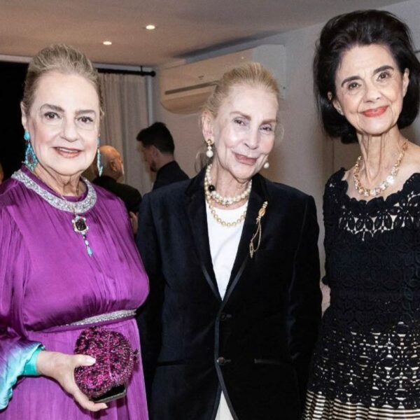 Cristina Aboim, Ingrid Ohrstrom e Letícia Souza Campos Protasio
