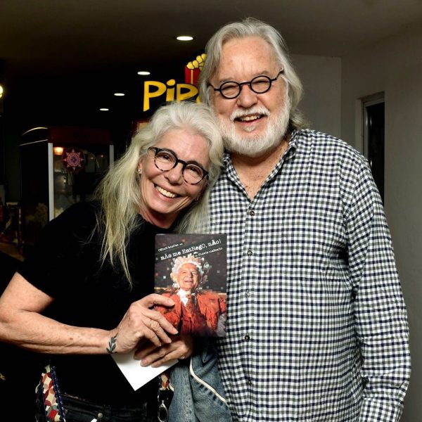 O casal Monica Martins e Paulo Mendonça