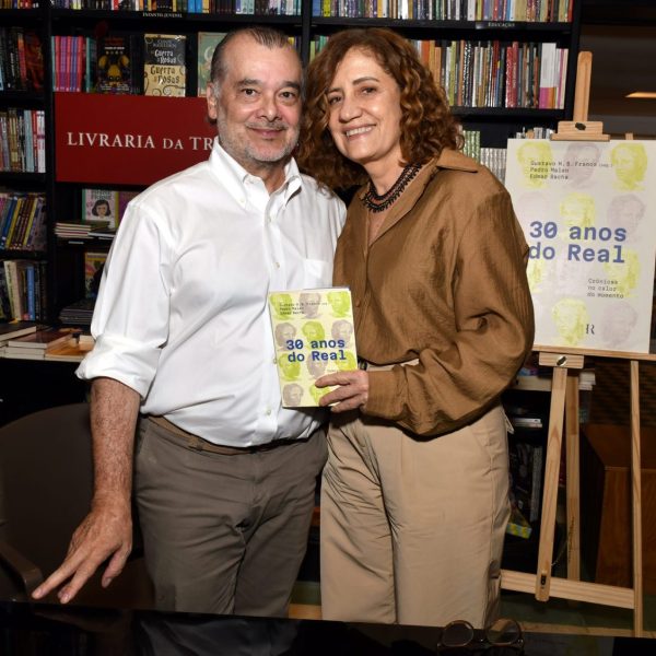 Gustavo Franco e Miriam Leitão