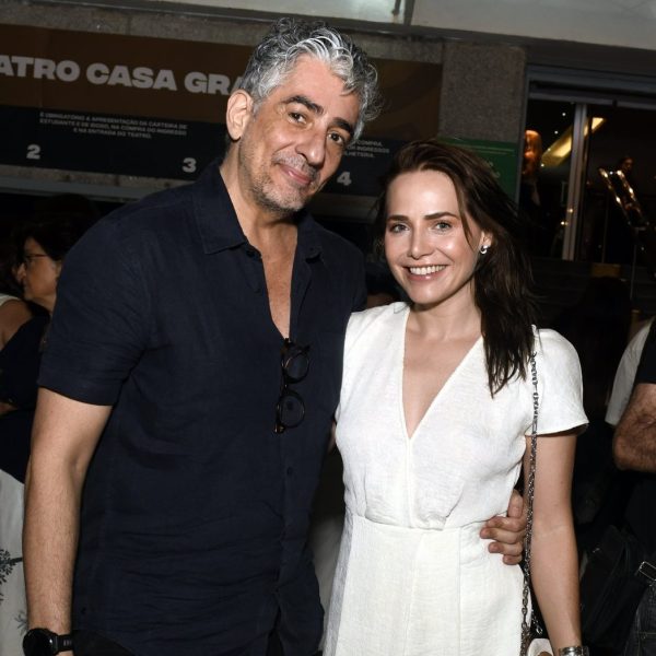 O casal Michel Melamed e Leticia Colin