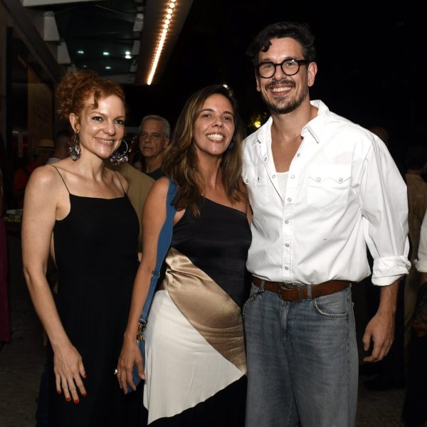 Maria Eduarda Carvalho , Flavia Reis e João Vicente de Castro