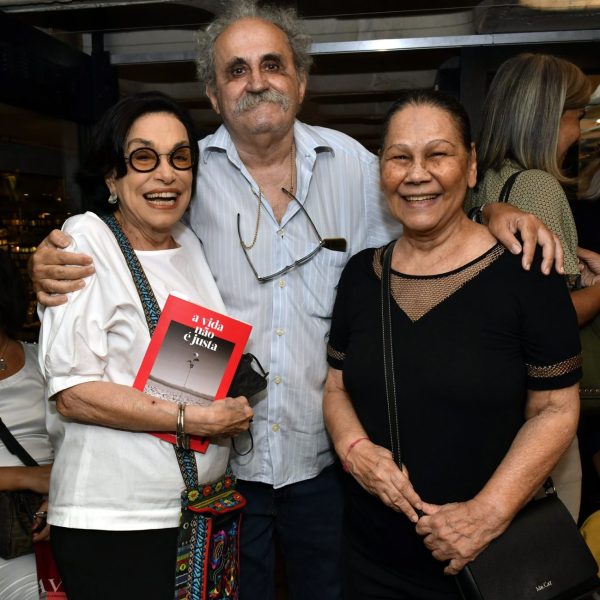 Maria Lúcia Rangel, Ancelmo Gois e Tina Corrêa