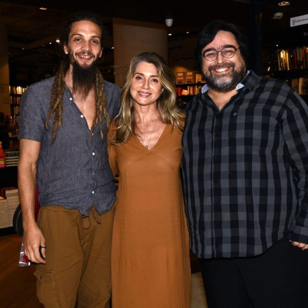 Pablo Vares, Letícia Spiller e Eduardo Barata