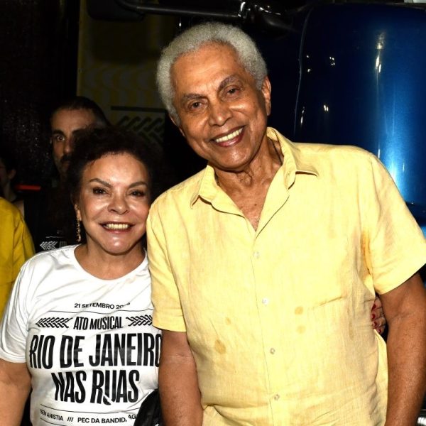 O casal Lila Rabello e Paulinho da Viola