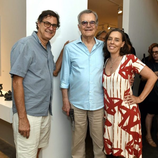 Rogério Emerson, Márcio Fortes e Isabel Diegues