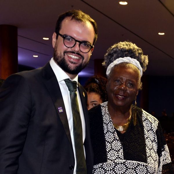 Lucas Padilha e Conceição Evaristo