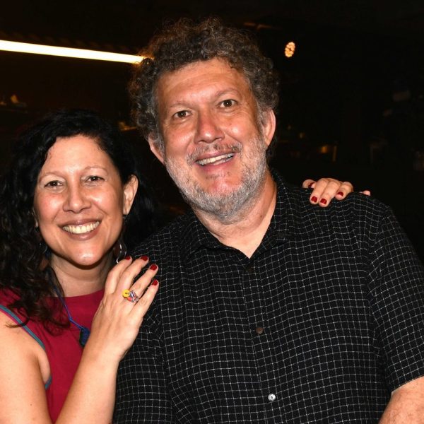 Andrea Alves e o diretor Paulo de Moraes