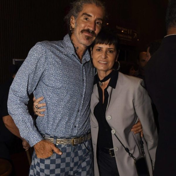 Felipe Veloso e Fernanda Abreu