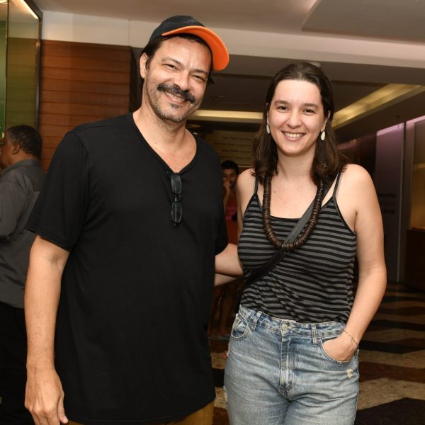 O casal Heitor Martinez e Bruna Ferreira