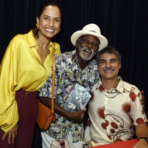 Camila Pitanga, Antonio Pitanga e Patrick Pessoa