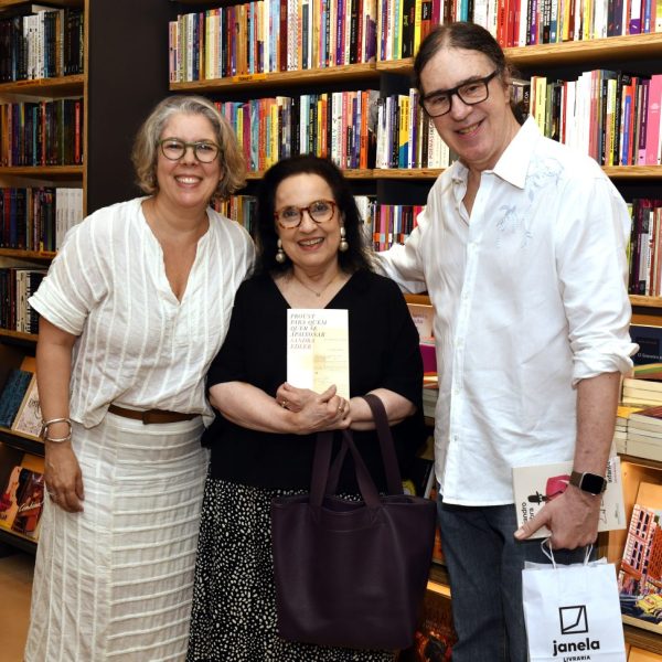 Martha Ribas, Rosa Freire de Aguiar e Geraldo Carneiro