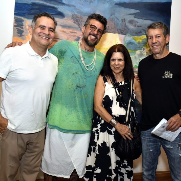 Alberto Saraiva, Bruno Miguel, Vanda Klabin e René Machado