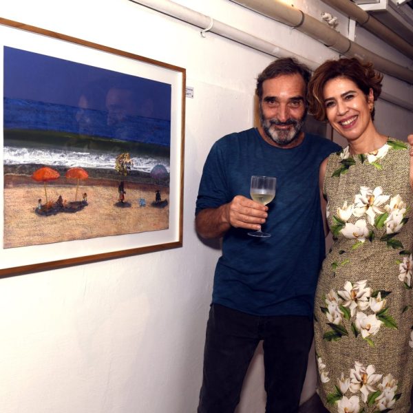 O casal Edgar Duvivier e Maria Clara Gueiros