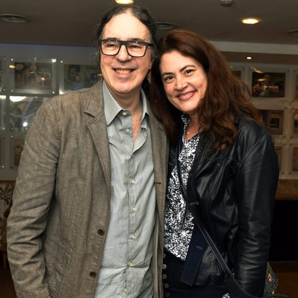 O casal de poetas Geraldo Carneiro e Ana Paula Pedro