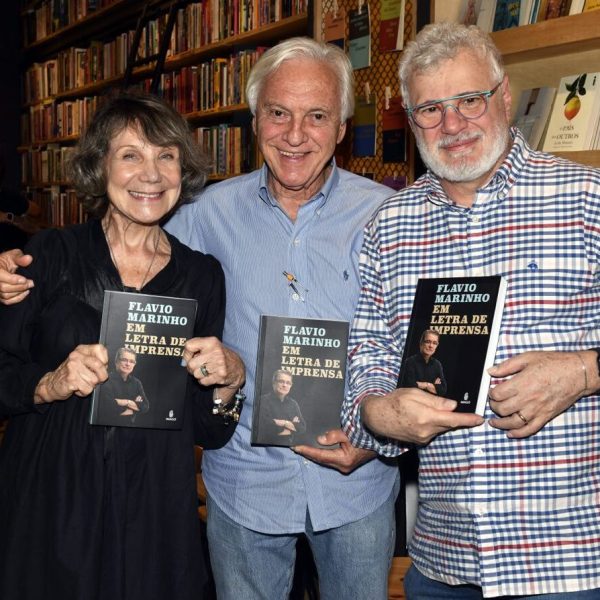 Sylvia Massari, José Dias e Tadeu Aguiar