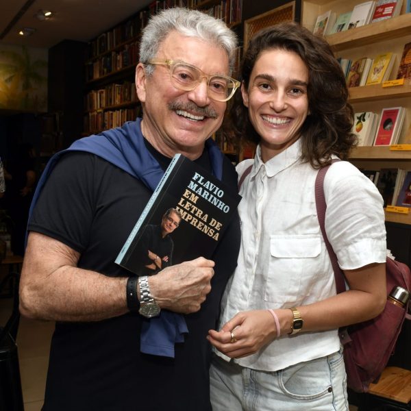 Edney Silvestre e Priscila Sztejnman