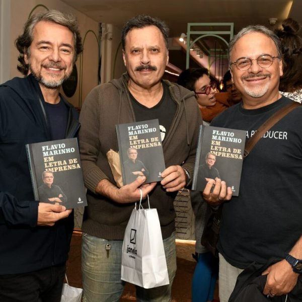 Carlos Vieira, Victor Garcia Peralta e Marcos Breda