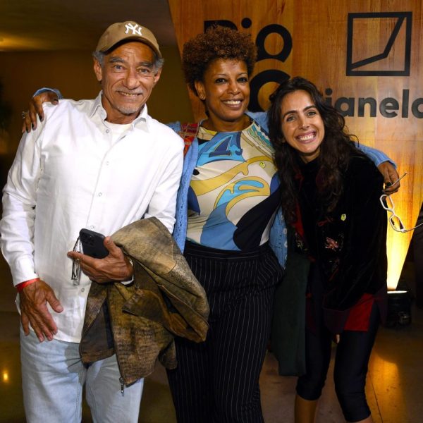 Chico Diaz, Thalma de Freitas e Giovanna Nader