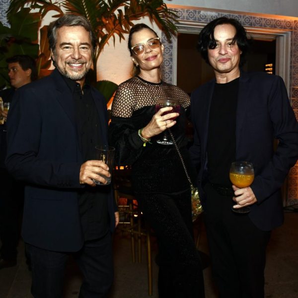 Carlos Vieira, Alexia Dechamps e Maurício Branco