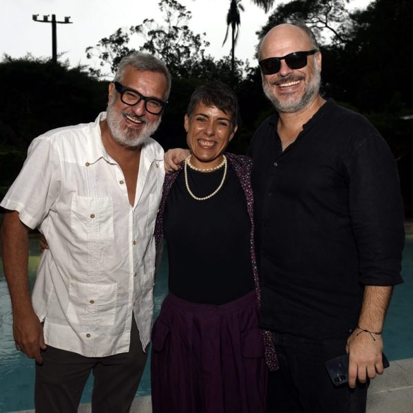 Lírio Ferreira, Julia Barreto e Diogo Dahll
