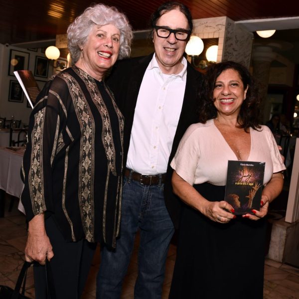 Lygia Marina, Geraldinho Carneiro e Catarina Abdala