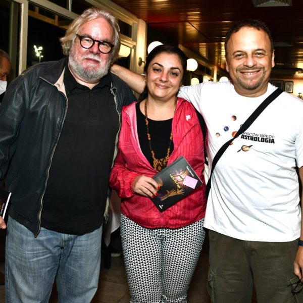 Marcio Trigo, Patricia Pinho e Marcos Breda